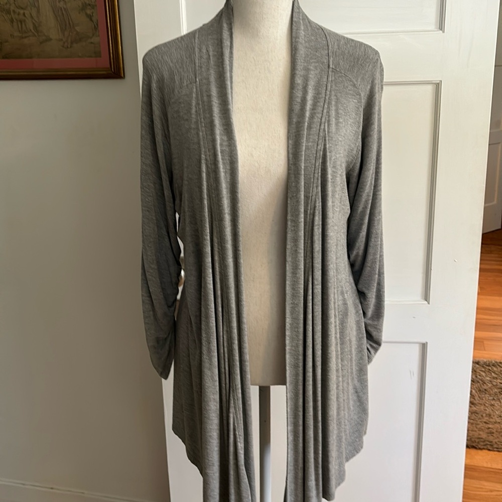 Jersey knit cardigan - Picture 1 of 4